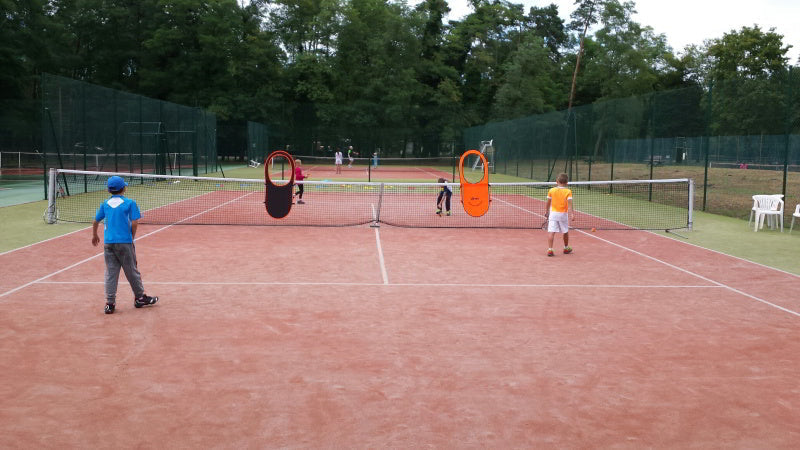 Zielscheiben Training Tennis