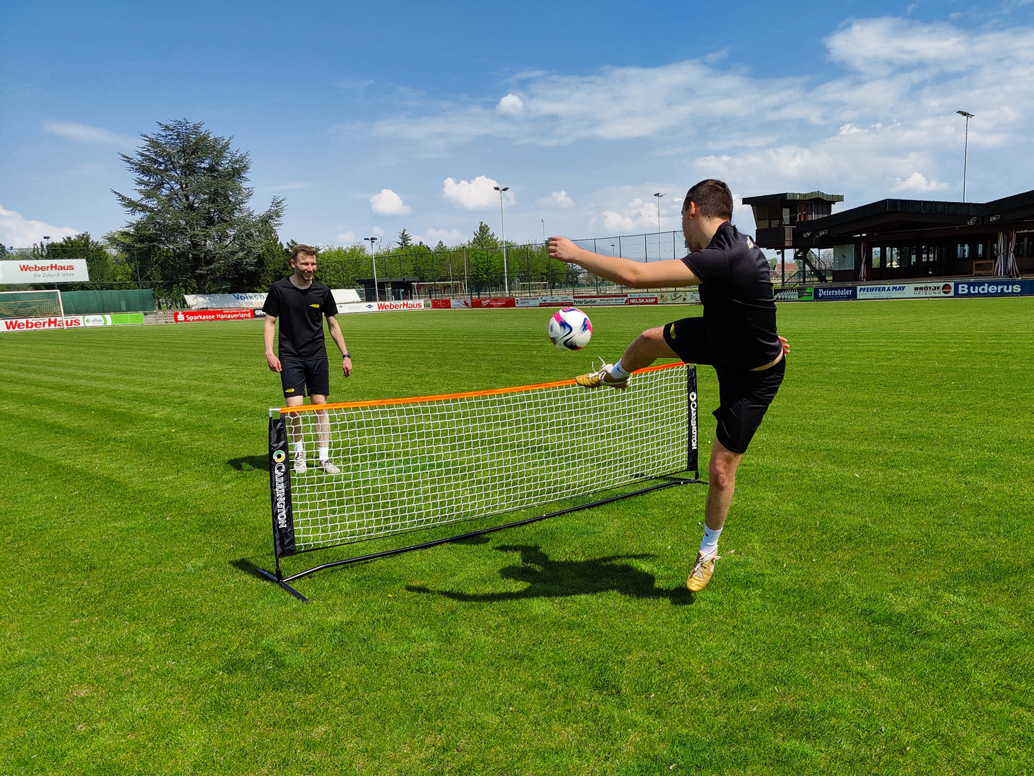 Tennisschlägerset - Pfosten und Netz - 3 m