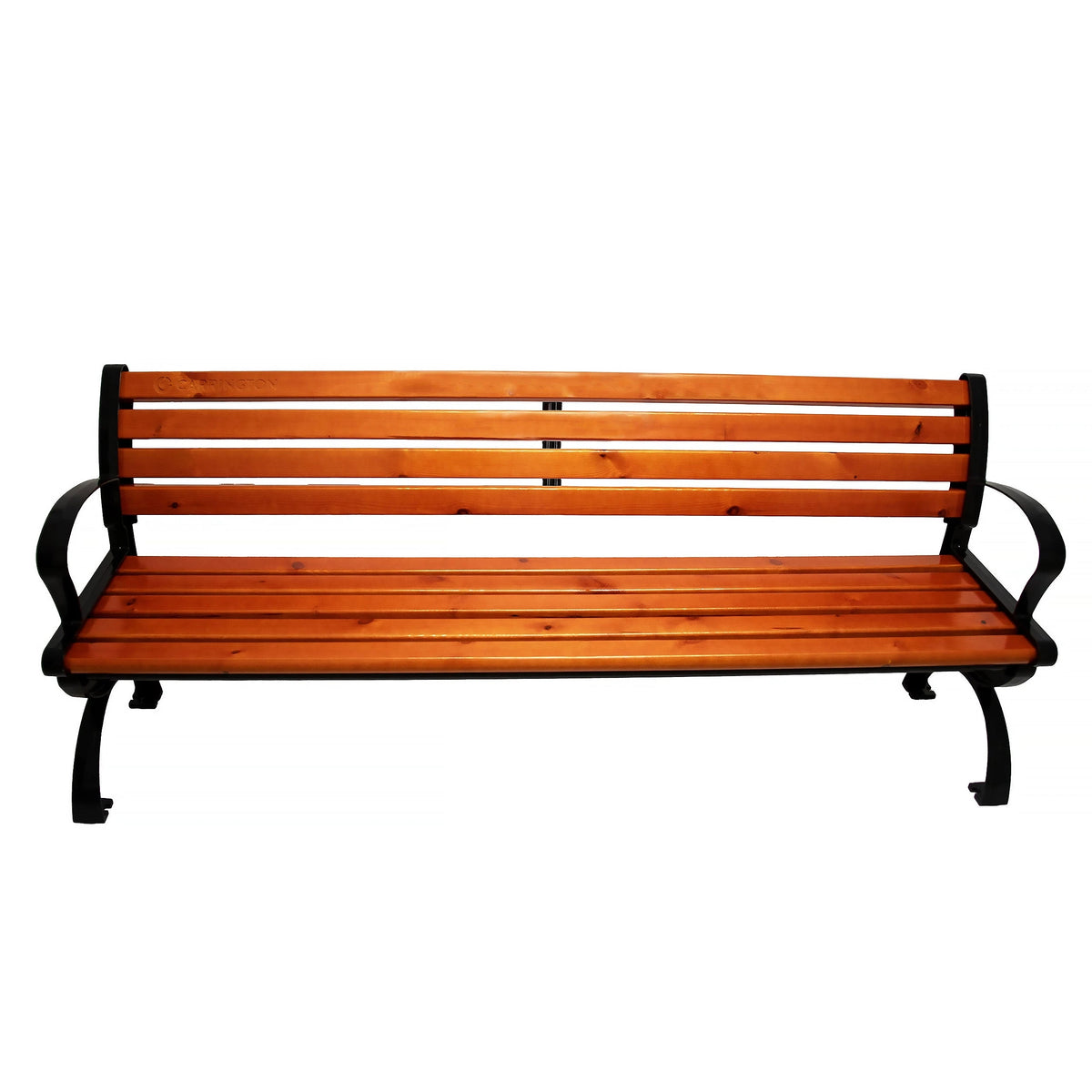 Tennis bench with backrest - 180 cm Carrington