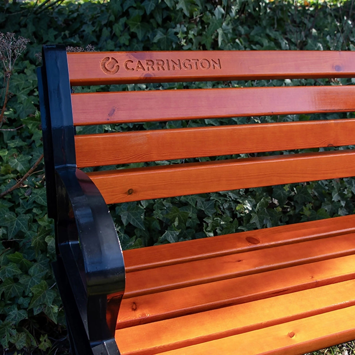 Tennis bench with backrest - 180 cm Carrington
