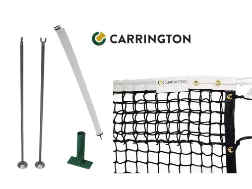 Tennisnetz-Set für Hartplätze