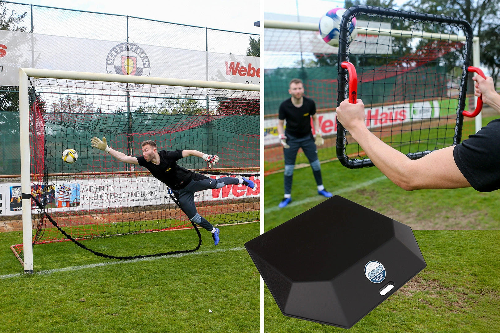 Torwart-Trainingsset - mit Bällen