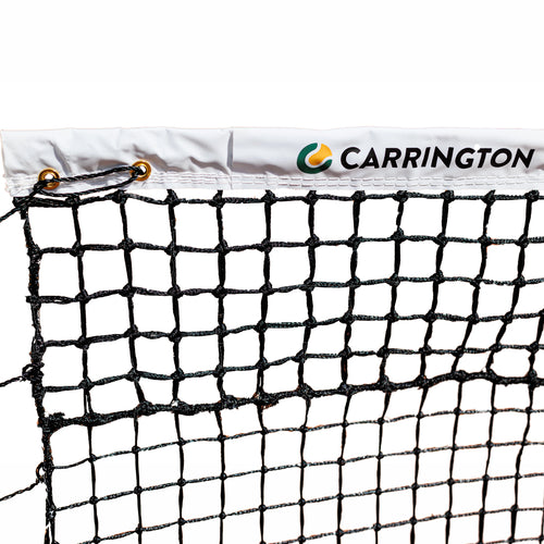 Tennisnetz Doppelfeld "PRO" 3,5 mm PE - 5 Reihen Doppelmaschig