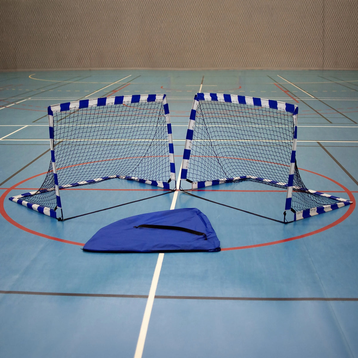 Pop-uphandbaldoel - 1.4m x 1m - met opbergtas