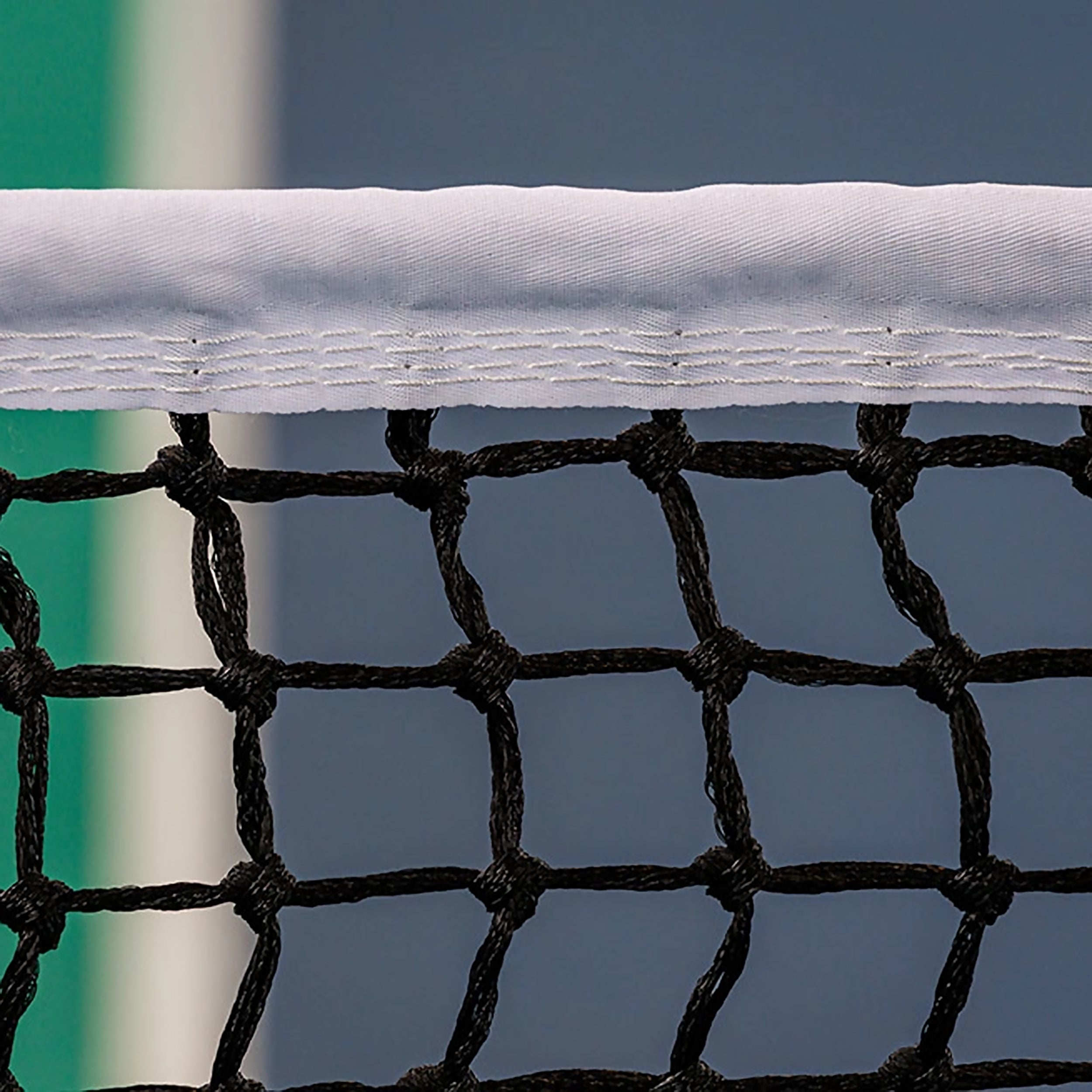 Tennisnetz Doppelfeld "PRO" 3,5 mm PE - 5 Reihen Doppelmaschig