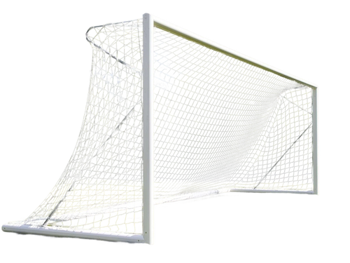 Fußballtornetz - Tornetz - 7,5 x 2,5 x 2 x 2 m - PP 4 mm - Kastenform