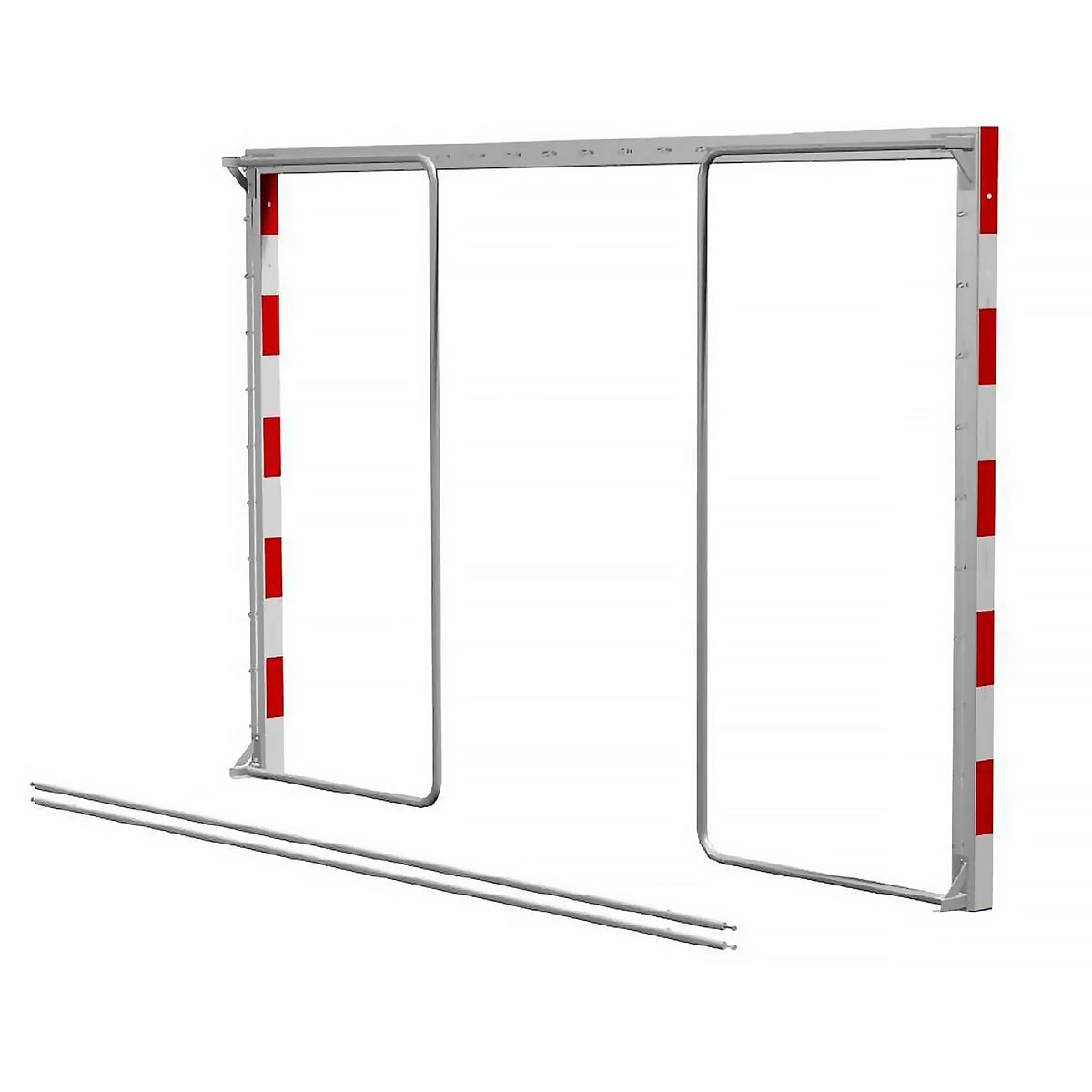 Opvouwbaar en mobiel stalen wedstrijdhandbaldoel - 3m x 2m