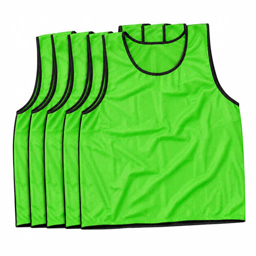 Einfaches Trainingsleibchen - 5er-Set