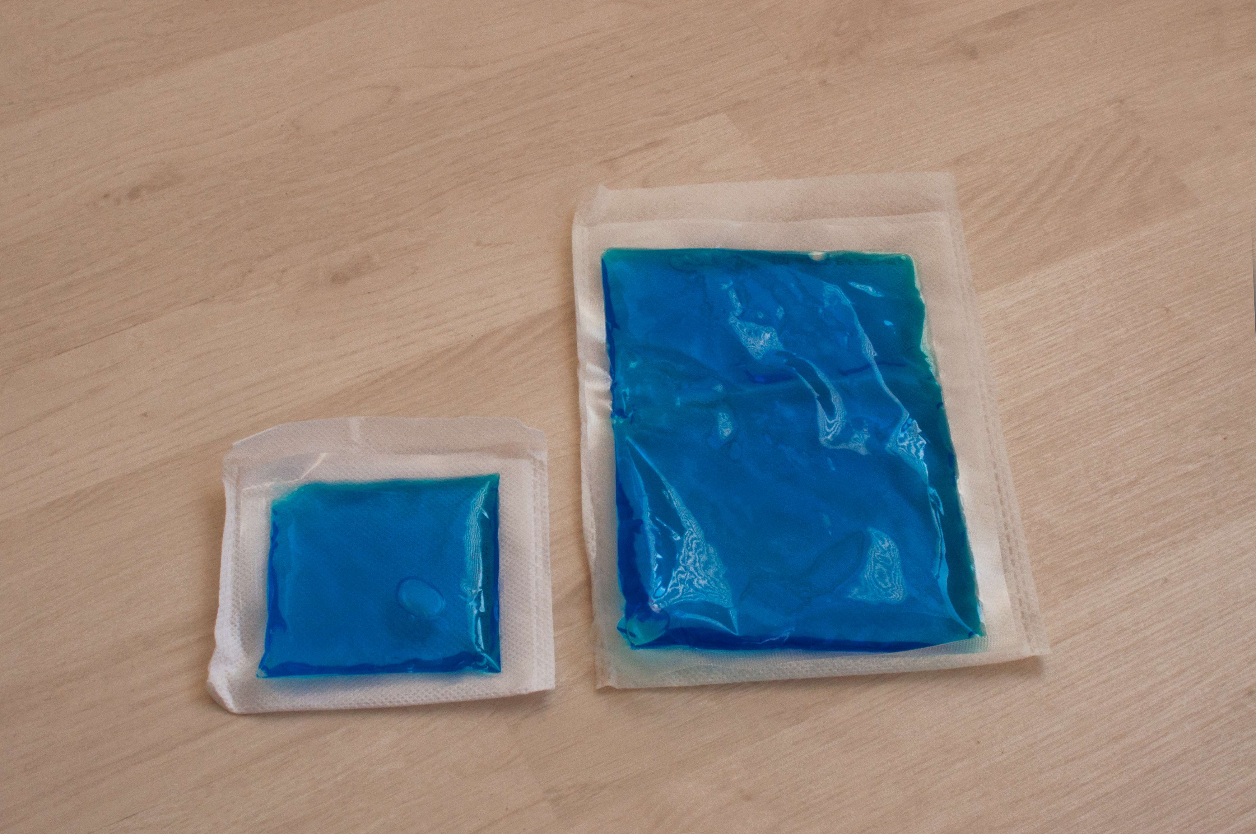 Warm kalt gelkompresse