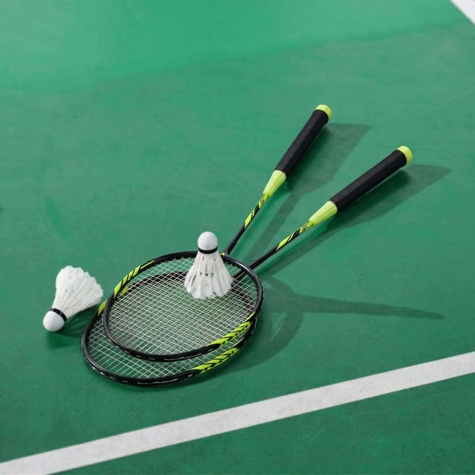 Image du produit : Höhenverstellbarer Badmintonschläger
