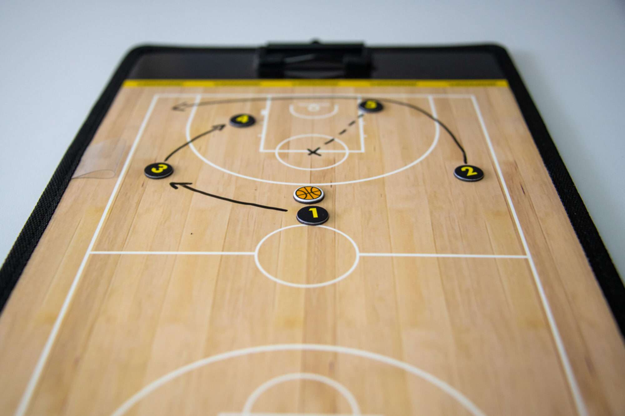 Image du produit : Taktikboard - Tatktitafel - Basketball - Doppelseitig ( 34 x 23 cm ) POWERSHOT®