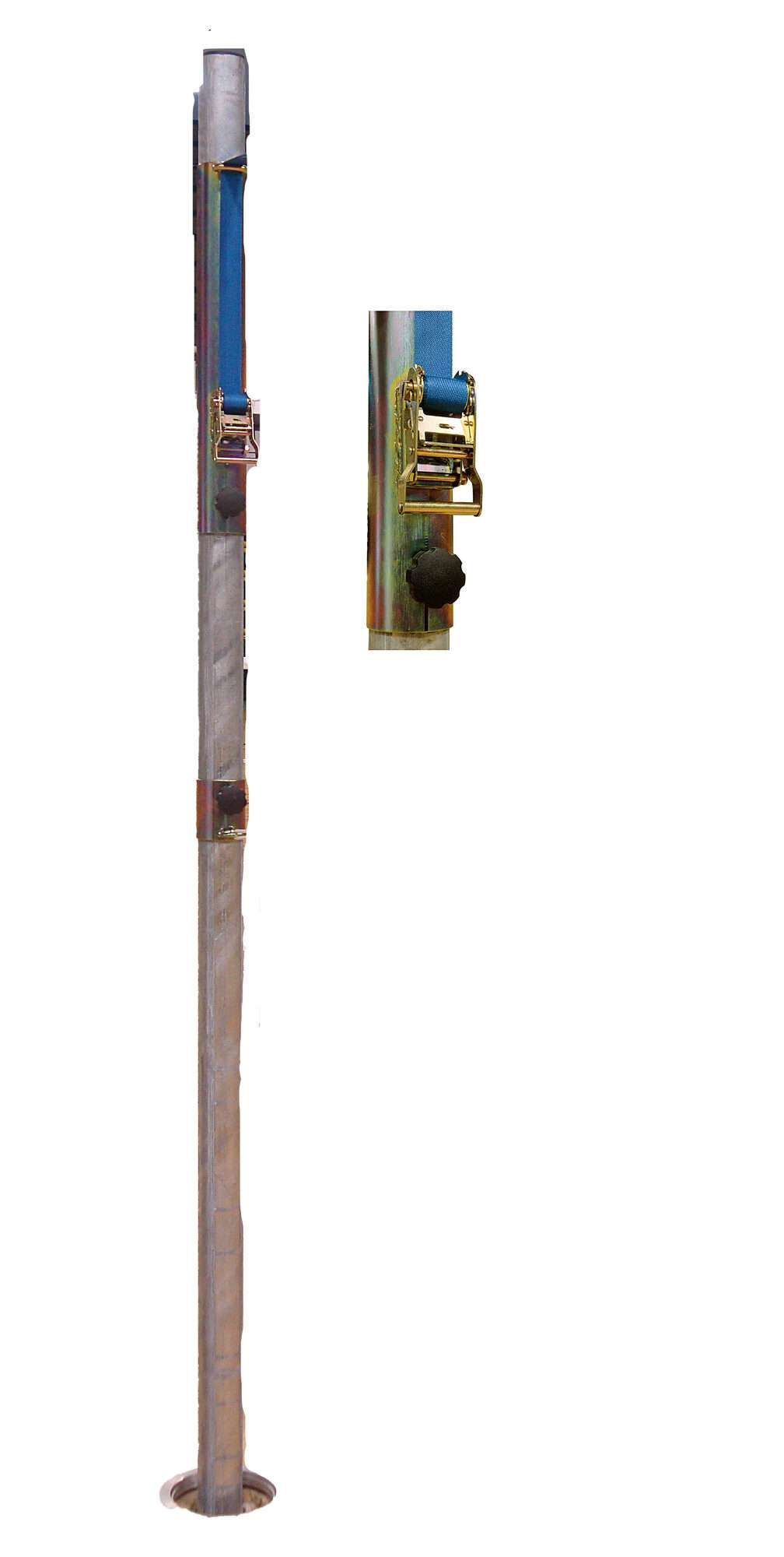 Image du produit : Stahl pfosten Badminton/Tennis/Volley Multisport (1 Paar)