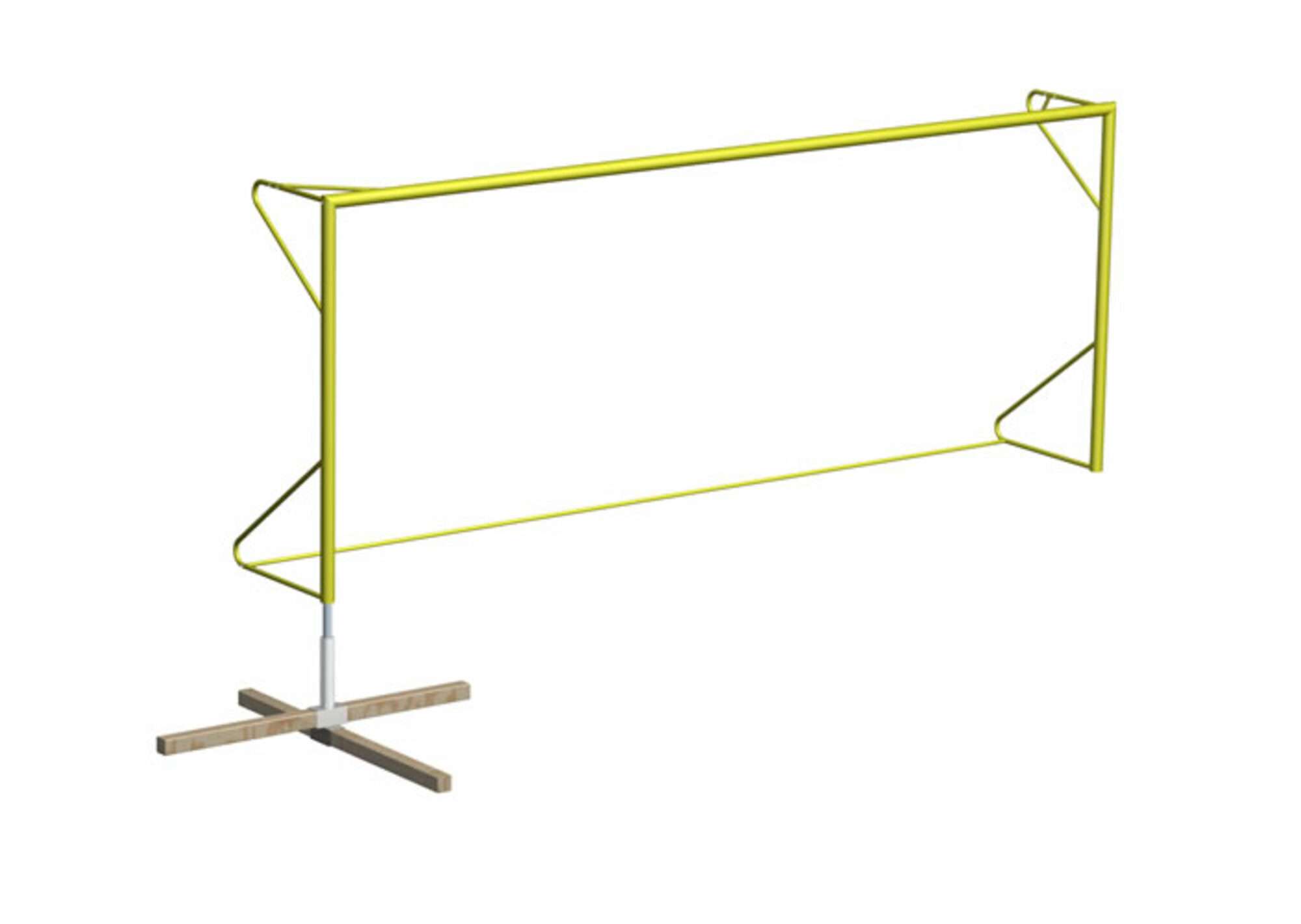 Image du produit : Beach Soccer Tor 5,5m x 2,2m mit Bodenhülsen