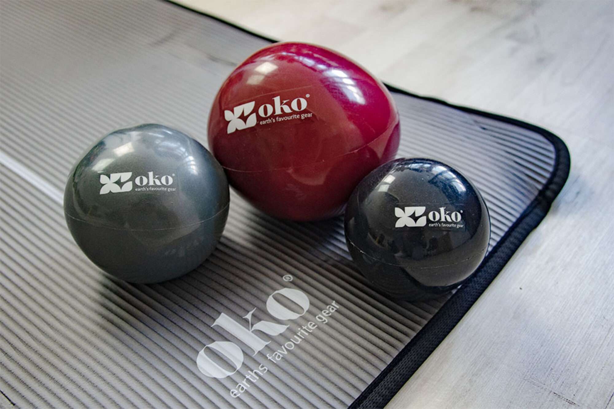 Image du produit : OKO PVC-Ball mit Sand beschwert Gewicht nach Wahl: 0,5kg 1kg oder 2kg