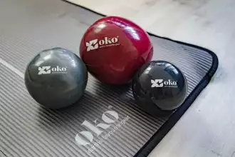 OKO PVC-Ball mit Sand beschwert Gewicht nach Wahl: 0,5kg 1kg oder 2kg