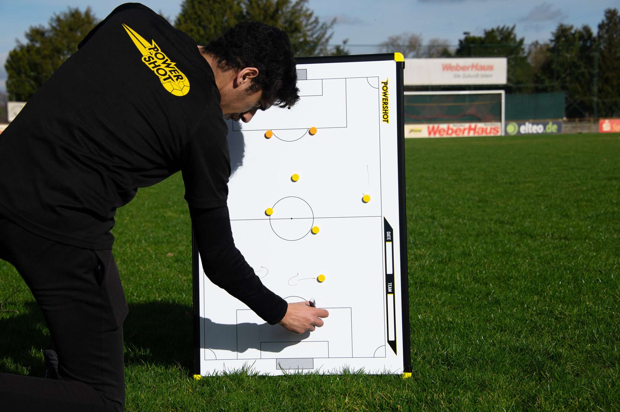 Image du produit : Fußball Taktiktafel 90 x 60 cm - Taktikboard - magnetisch