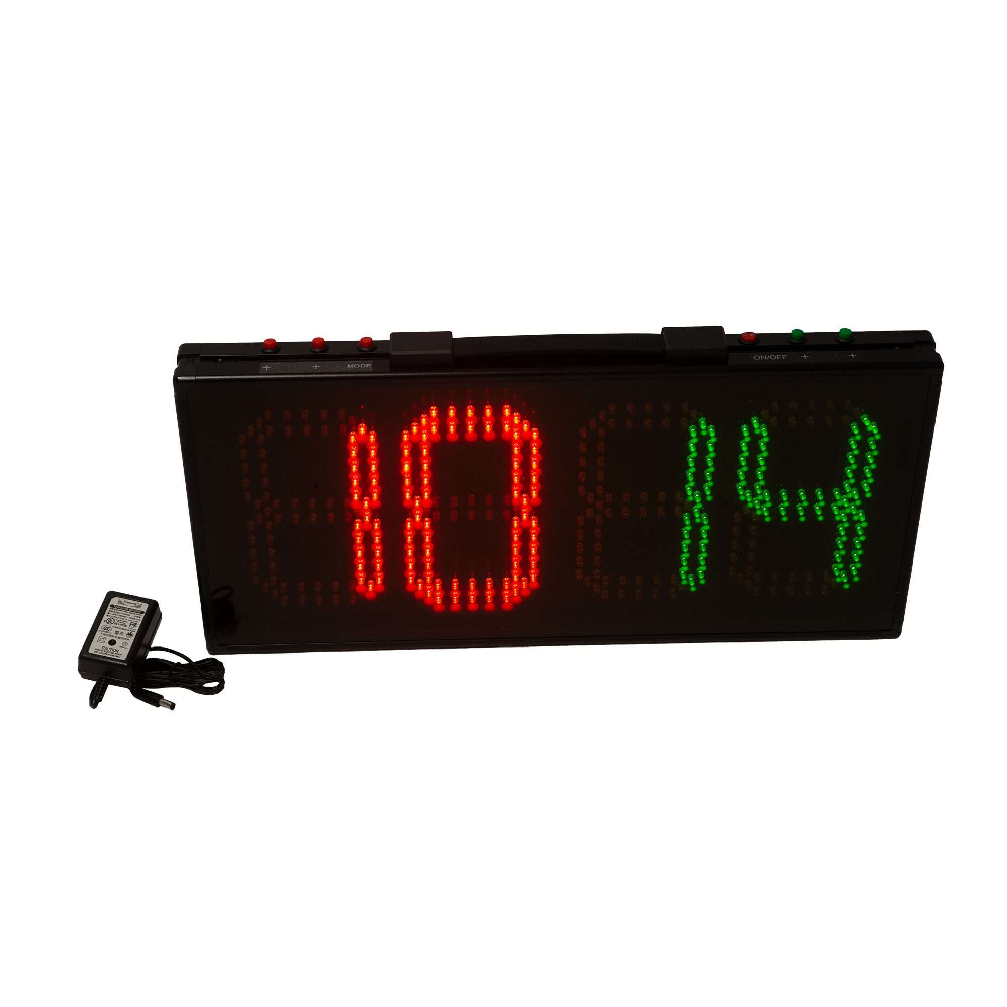 Image du produit : Elektronische Anzeigetafel 56 x 27cm - LED Anzeige - wiederaufladbar