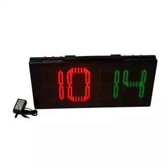 Elektronische Anzeigetafel 56 x 27cm - LED Anzeige - wiederaufladbar