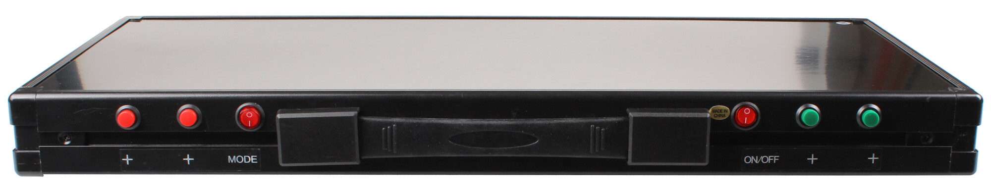 Image du produit : Elektronische Anzeigetafel 56 x 27cm - LED Anzeige - wiederaufladbar