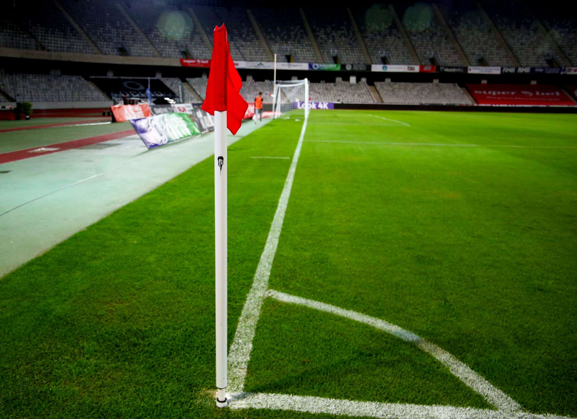 Image du produit : Eckfahnen-Set Fußball - mit Kippgelenk von POWERSHOT®