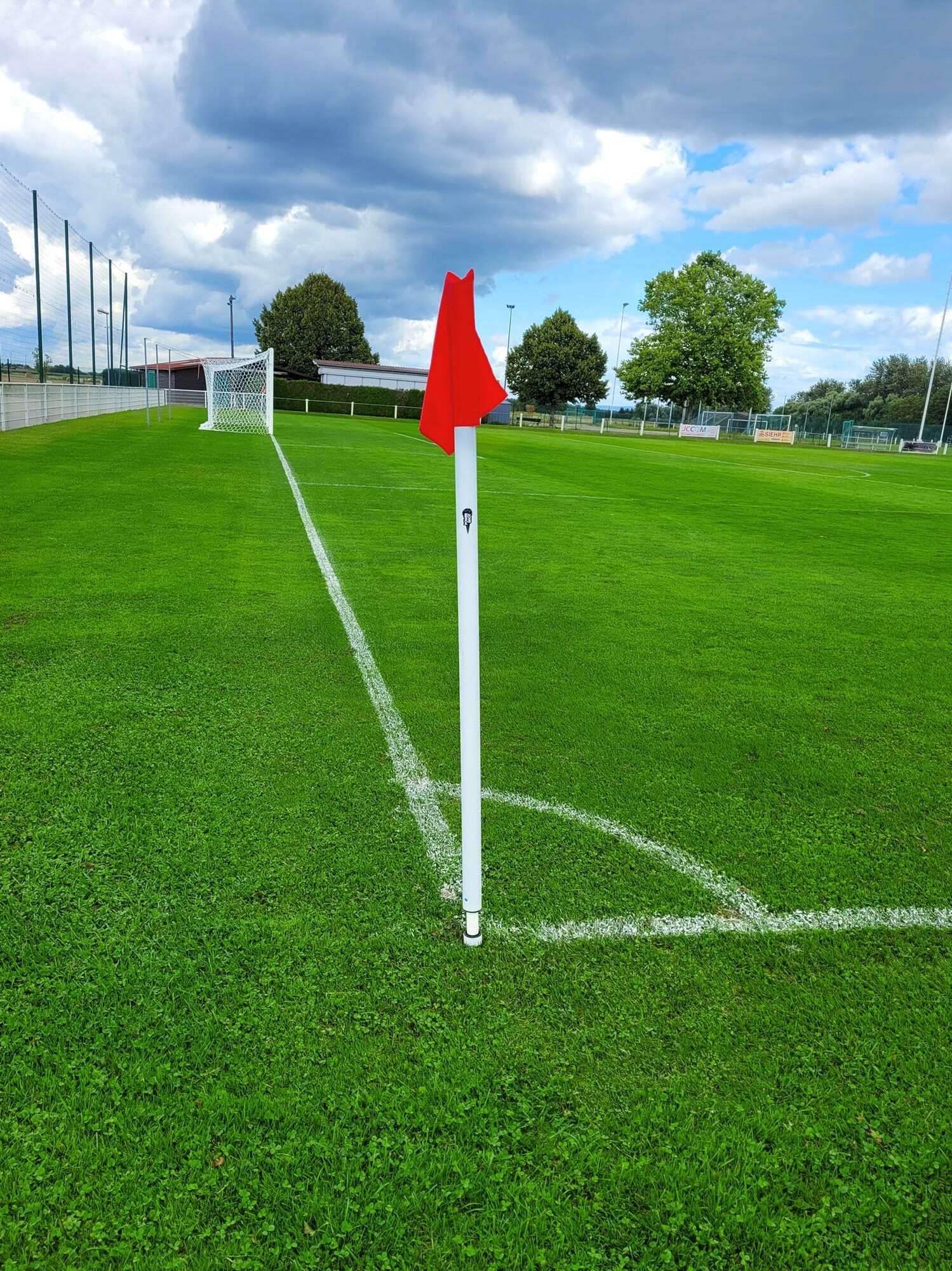 Image du produit : Eckfahnen-Set Fußball - mit Kippgelenk von POWERSHOT®