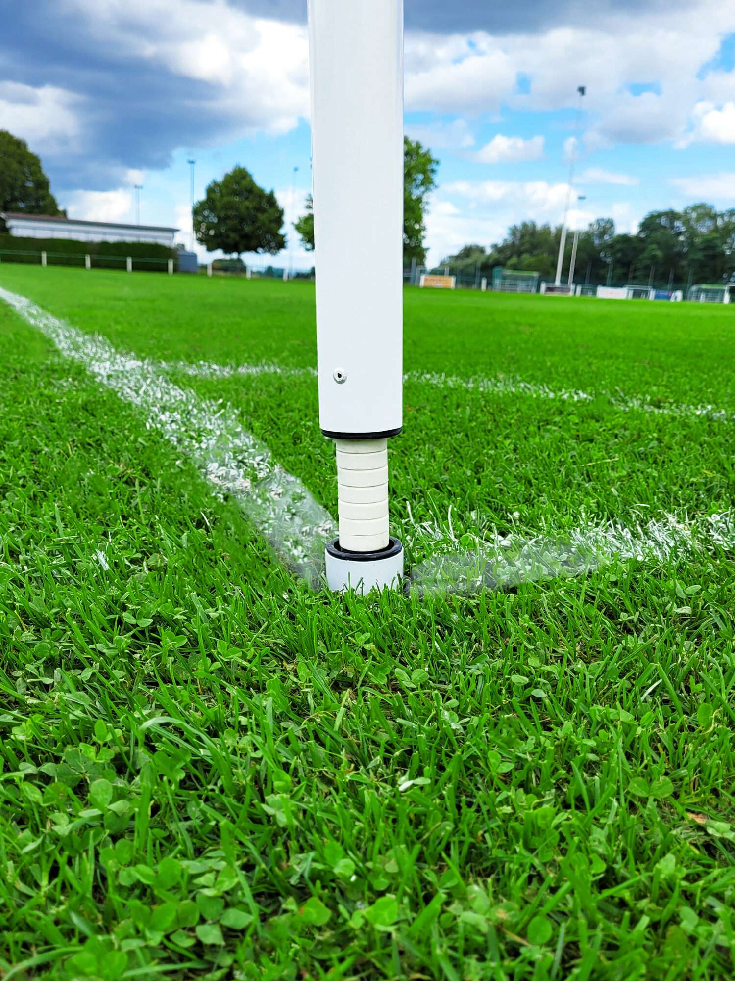 Image du produit : Eckfahnen-Set Fußball - mit Kippgelenk von POWERSHOT®