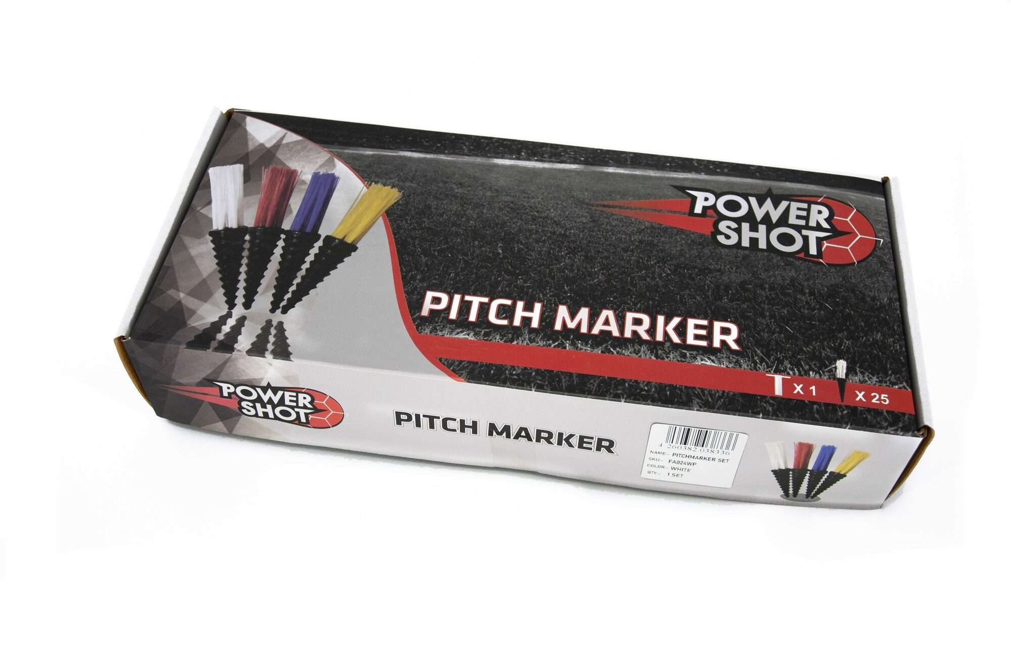 Image du produit : PITCHMARKER Markierungshilfe - 25er Set - orange + Eintriebshilfe