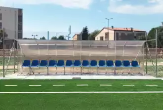 Spielerkabine - Auswechselbank - 2 m - 4 Sitze