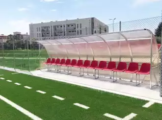 Spielerkabine - Auswechselbank - 4 m - 8 Sitze