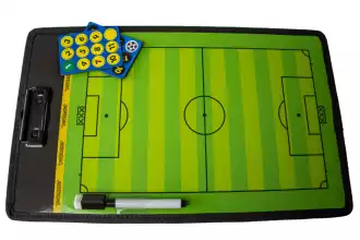 Taktische magnetische Fußballtafel 35x20 cm