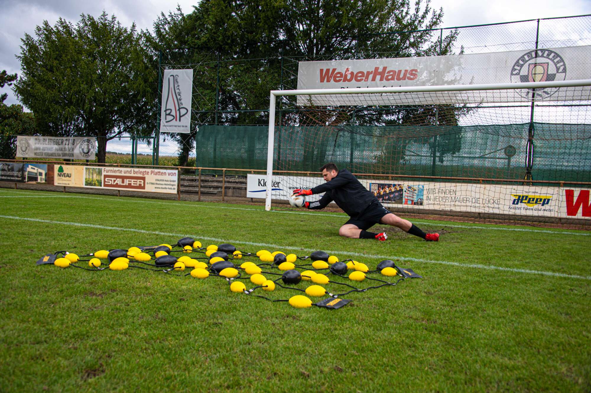 Image du produit : Torwart Reaktionsnetz 'Ground Deflector'