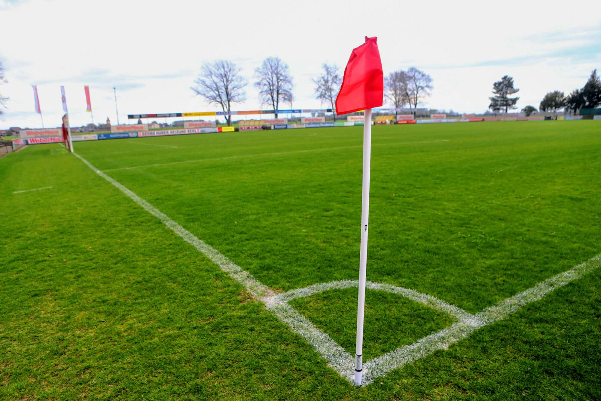 Image du produit : Eckfahnen-Set Fußball - mit Kippgelenk von POWERSHOT®