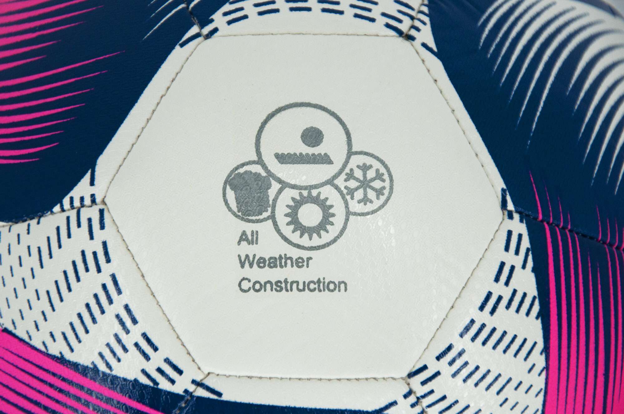 Image du produit : POWERSHOT®-Fußball - Größe 5 - Rosa & Blau