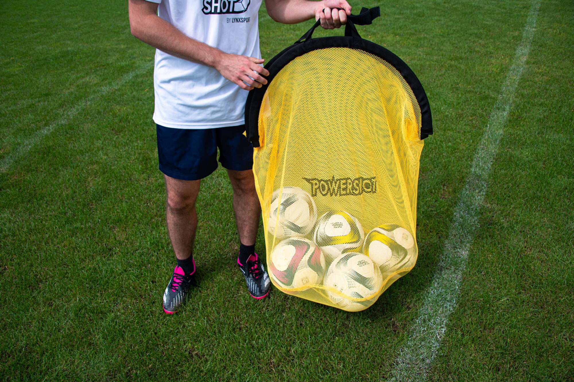 Image du produit : Fußballzielscheibe mit Netz 2 in 1 - POWERSHOT