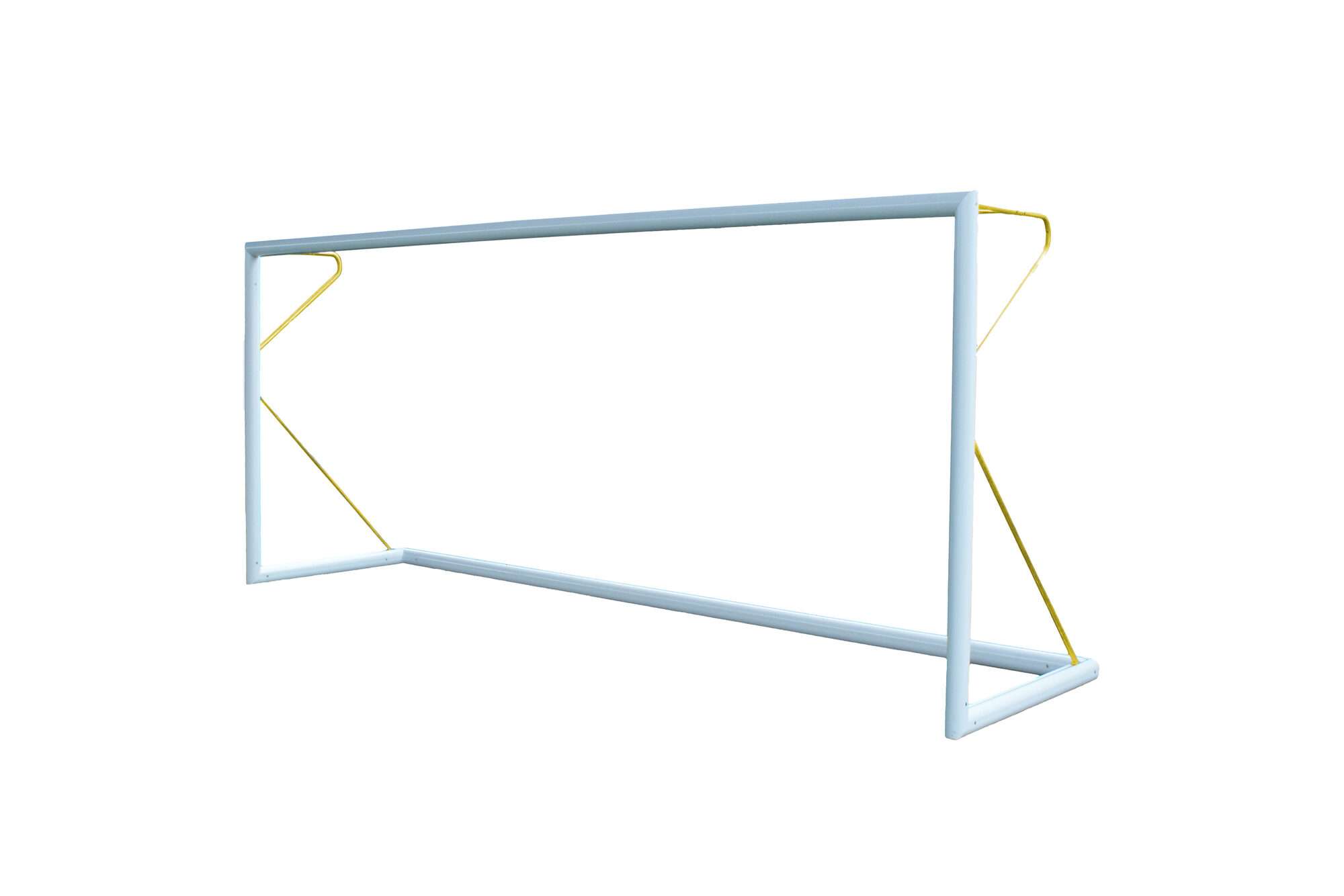 Image du produit : 11er Fußballtor - Transportabel - Aluminium - PROFESSIONELL - Gelb