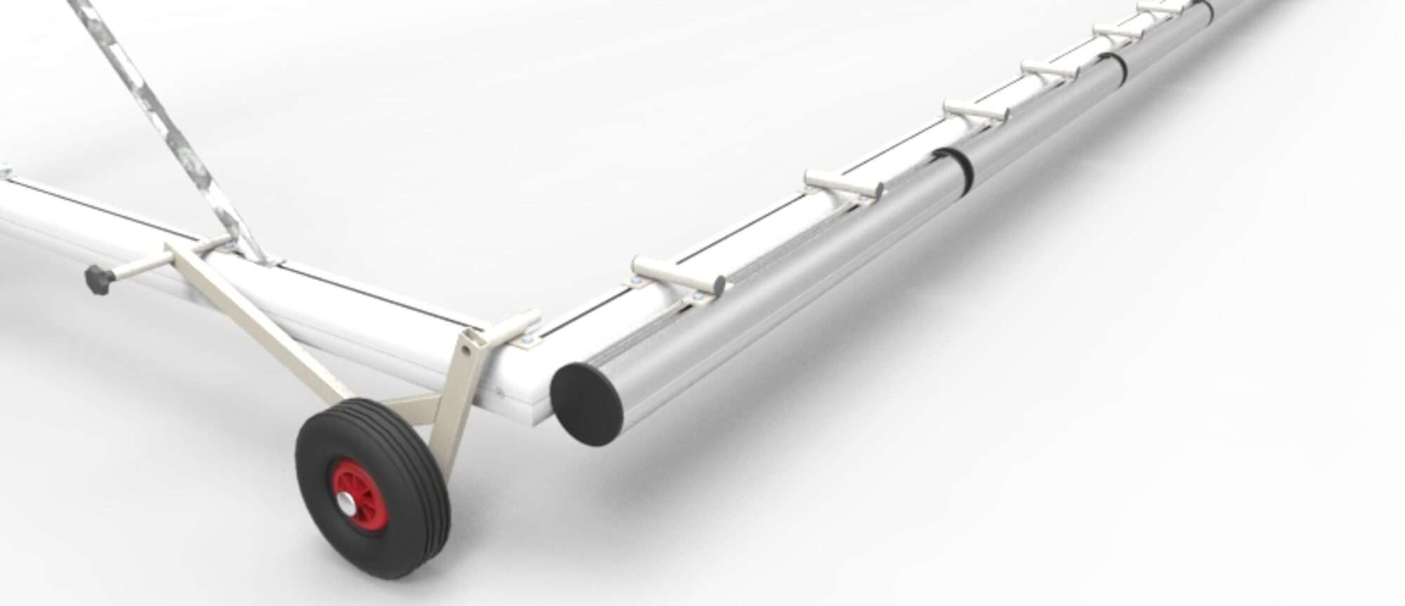 Image du produit : Fußballtor 11er - Aluminium - Selbstbeschwerend