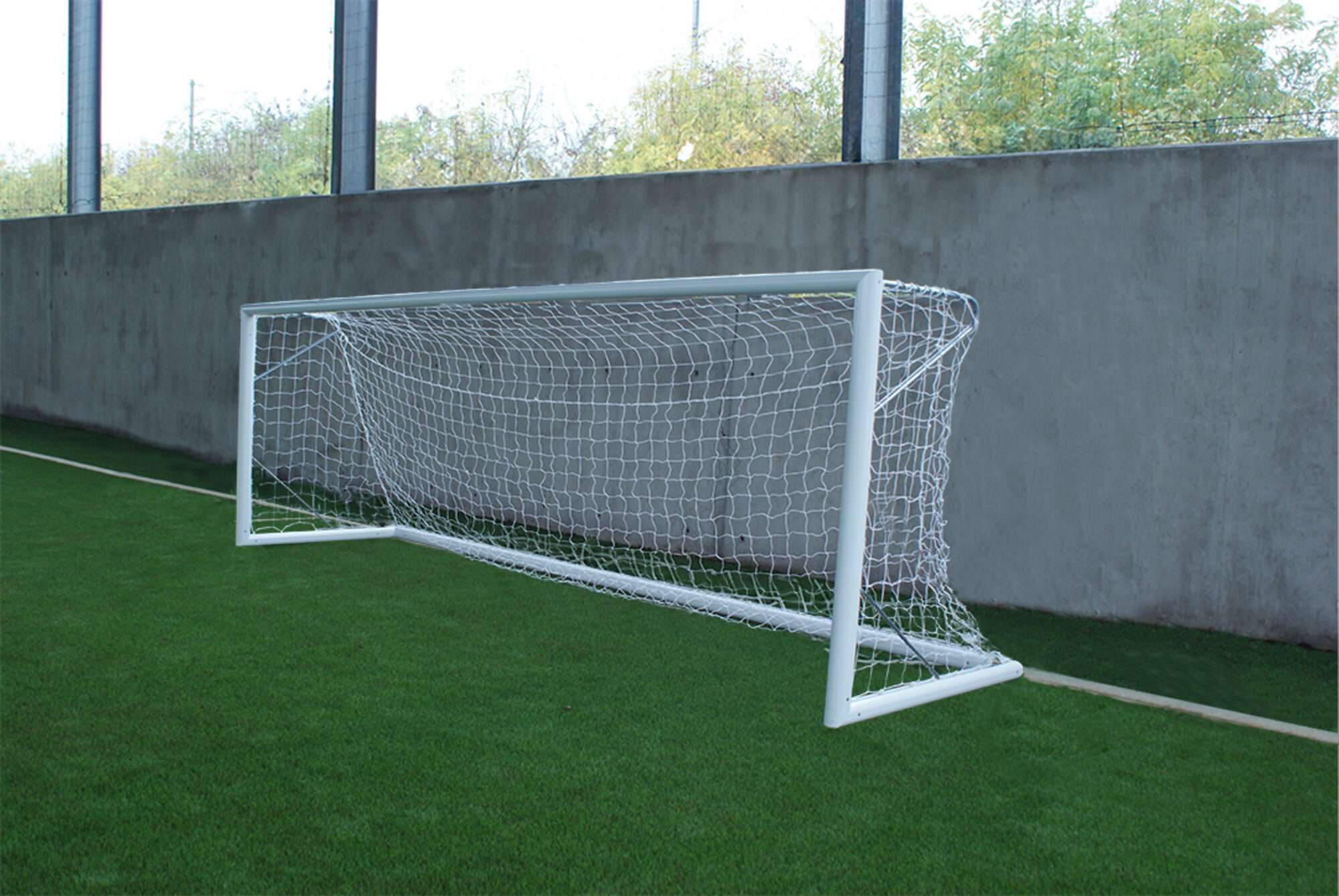 Image du produit : Fußballtor 3 x 1 m - Transportabel - Aluminium Ø80mm - Farbe nach Wahl