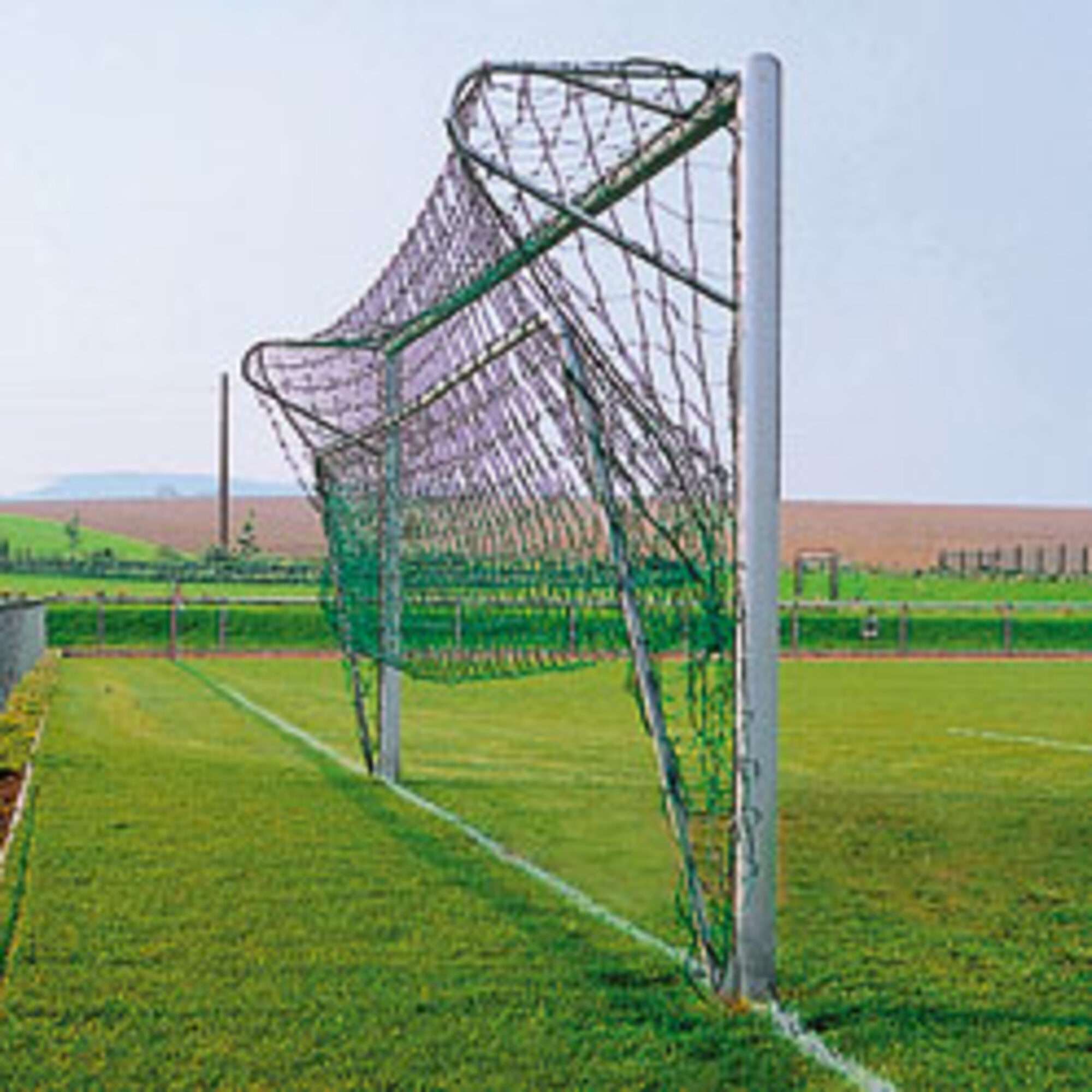 Image du produit : Fußballtor in Bodenhülsen - 6 x 2,1 m - Aluminium (2)