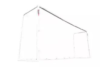 Fussballtor POWERSHOT 5 x 2 m uPVC - 2 Jahre Garantie!