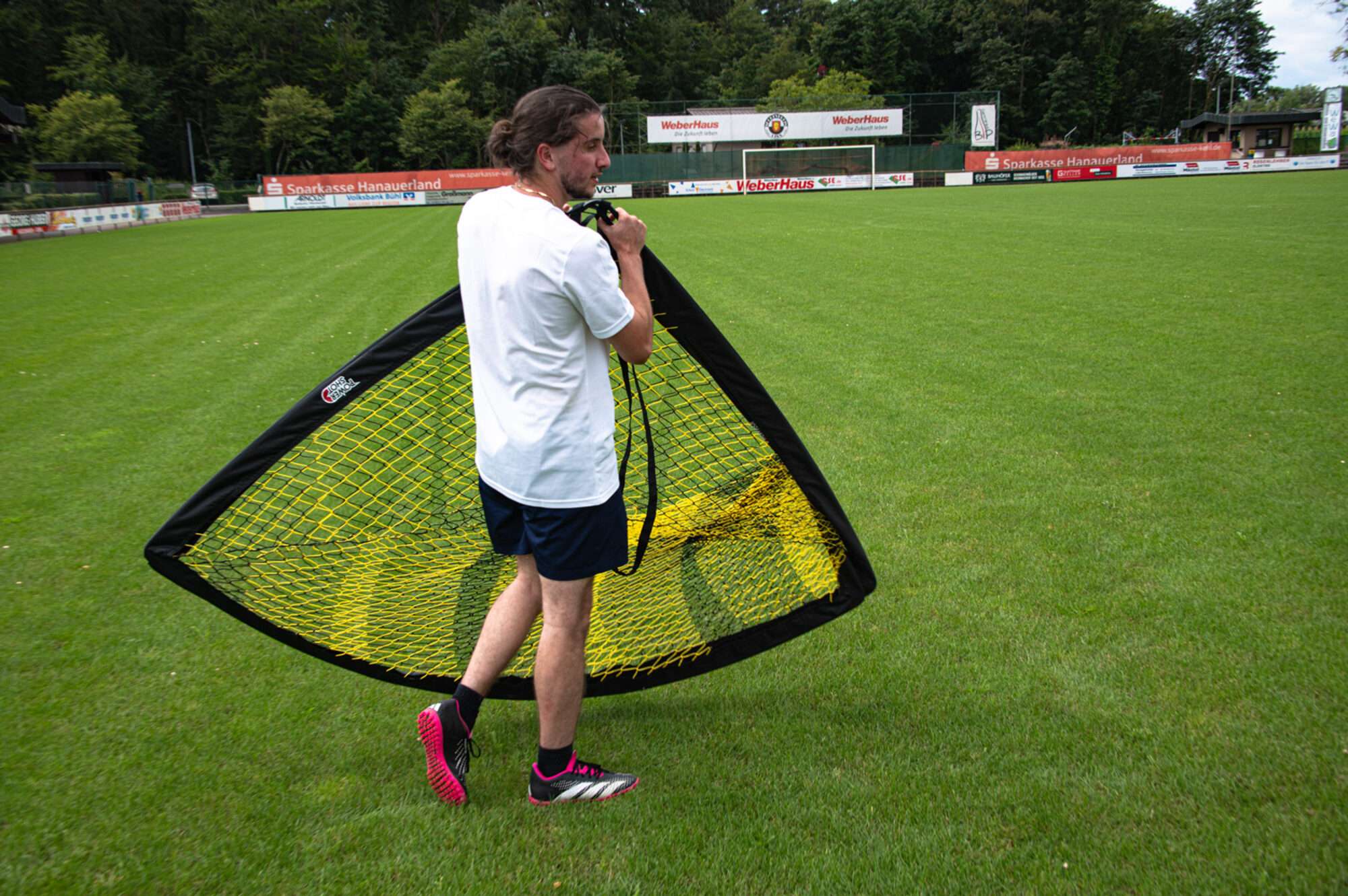 Image du produit : POWERSHOT® Pop up Tor - Faltbares Fußballtor - 2er Set - 2,2m x 1,5m