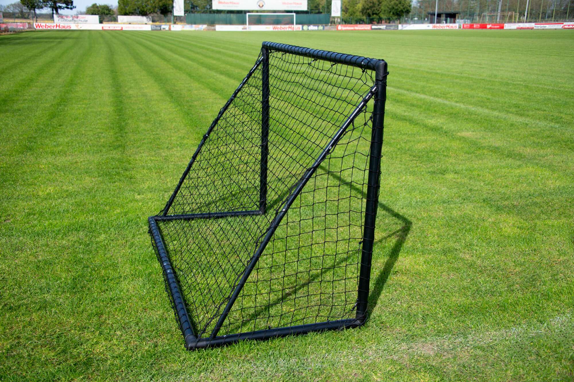 Image du produit : Fußballtor - 1,8 x 1,2m - uPVC - Schwarz
