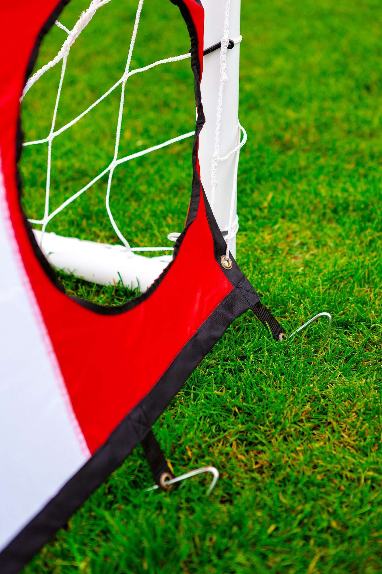 Image du produit : Fußballtor (1,2m x 0,8m - uPVC) + Schusswand Italien