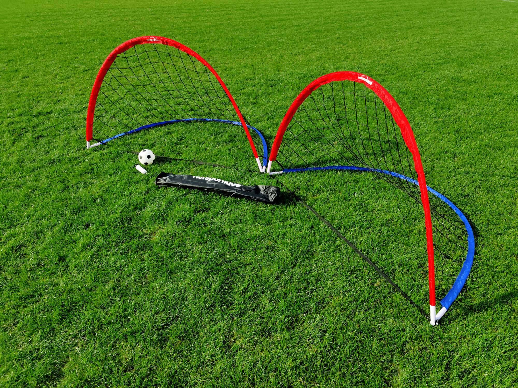 Image du produit : Ein Paar Fußballtore für den Garten mit Ball von Netsportique