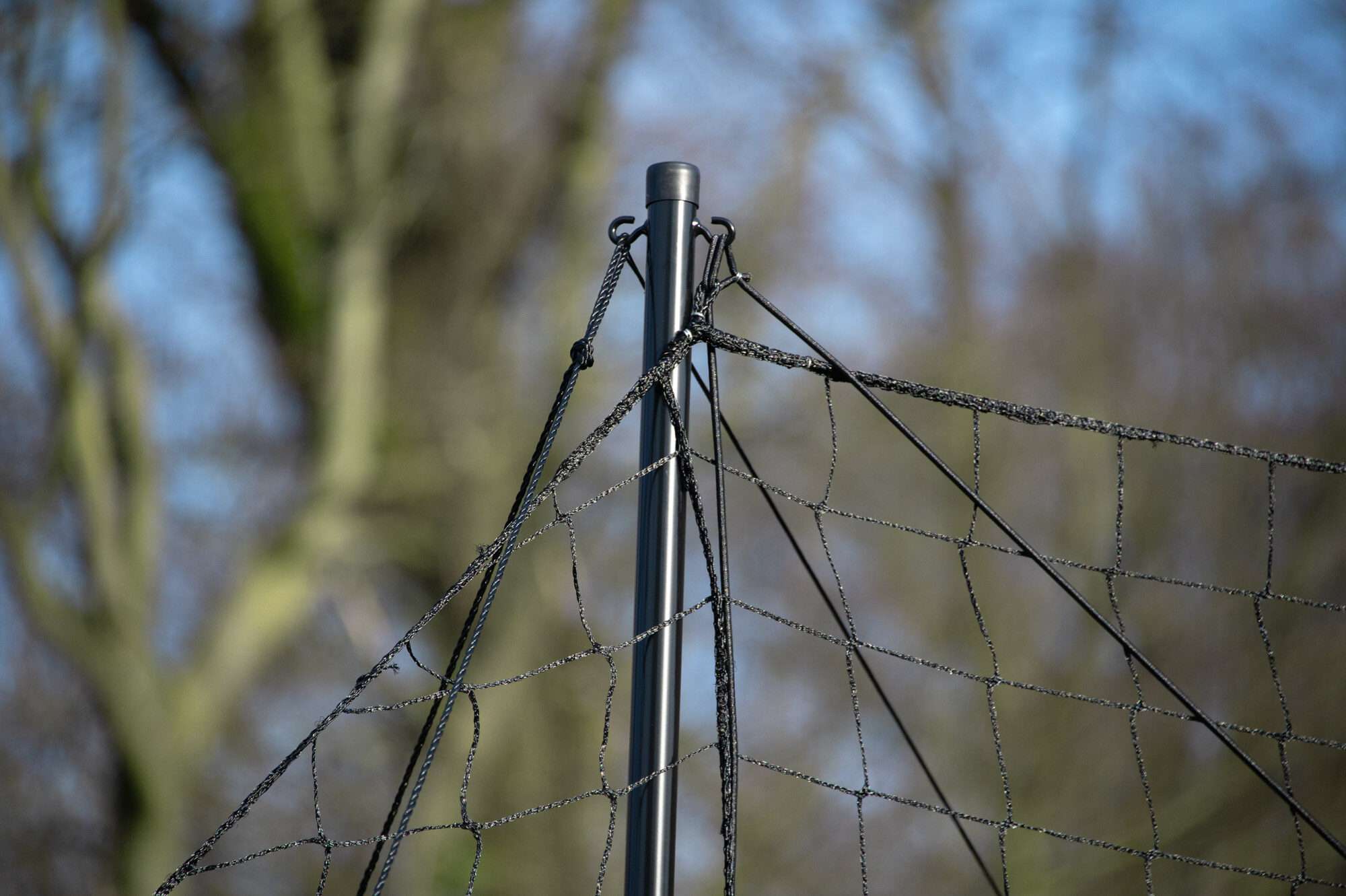 Image du produit : Fußballtor - 3,70 x 1,80 m - integriertes Schutznetz 6,50 x 3 m