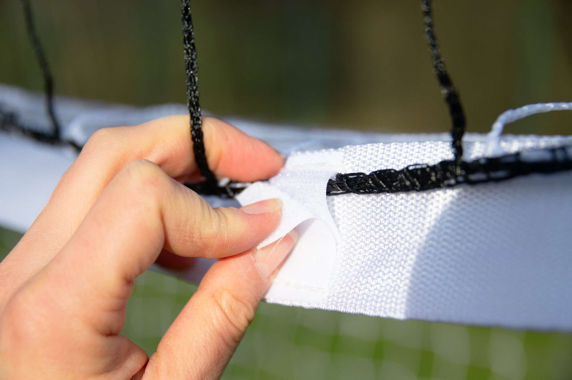 Image du produit : Fußballtor - 3,70 x 1,80 m - integriertes Schutznetz 6,50 x 3 m