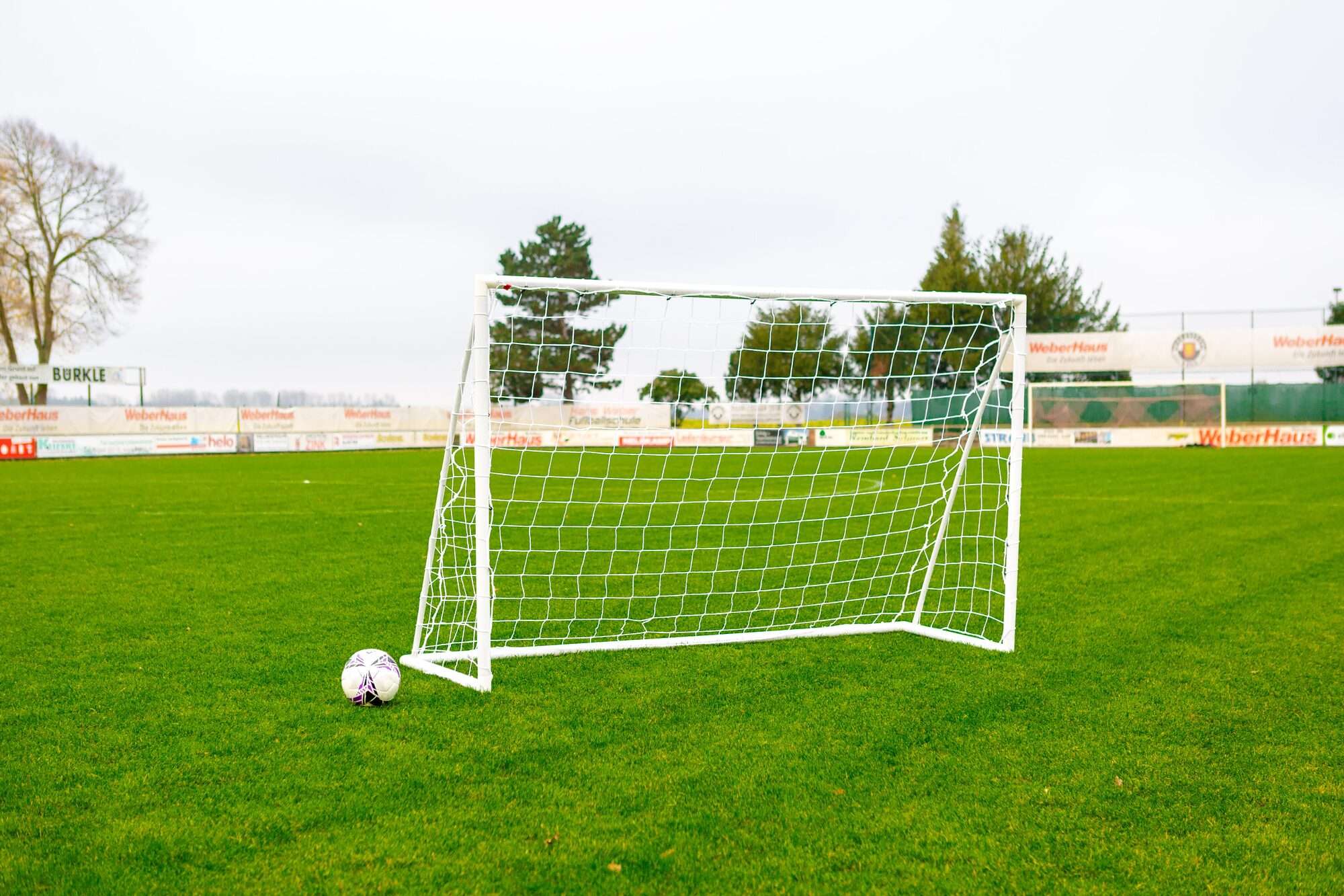 Image du produit : Fußballtor - 2,4 x 1,5 m - uPVC - Weiß
