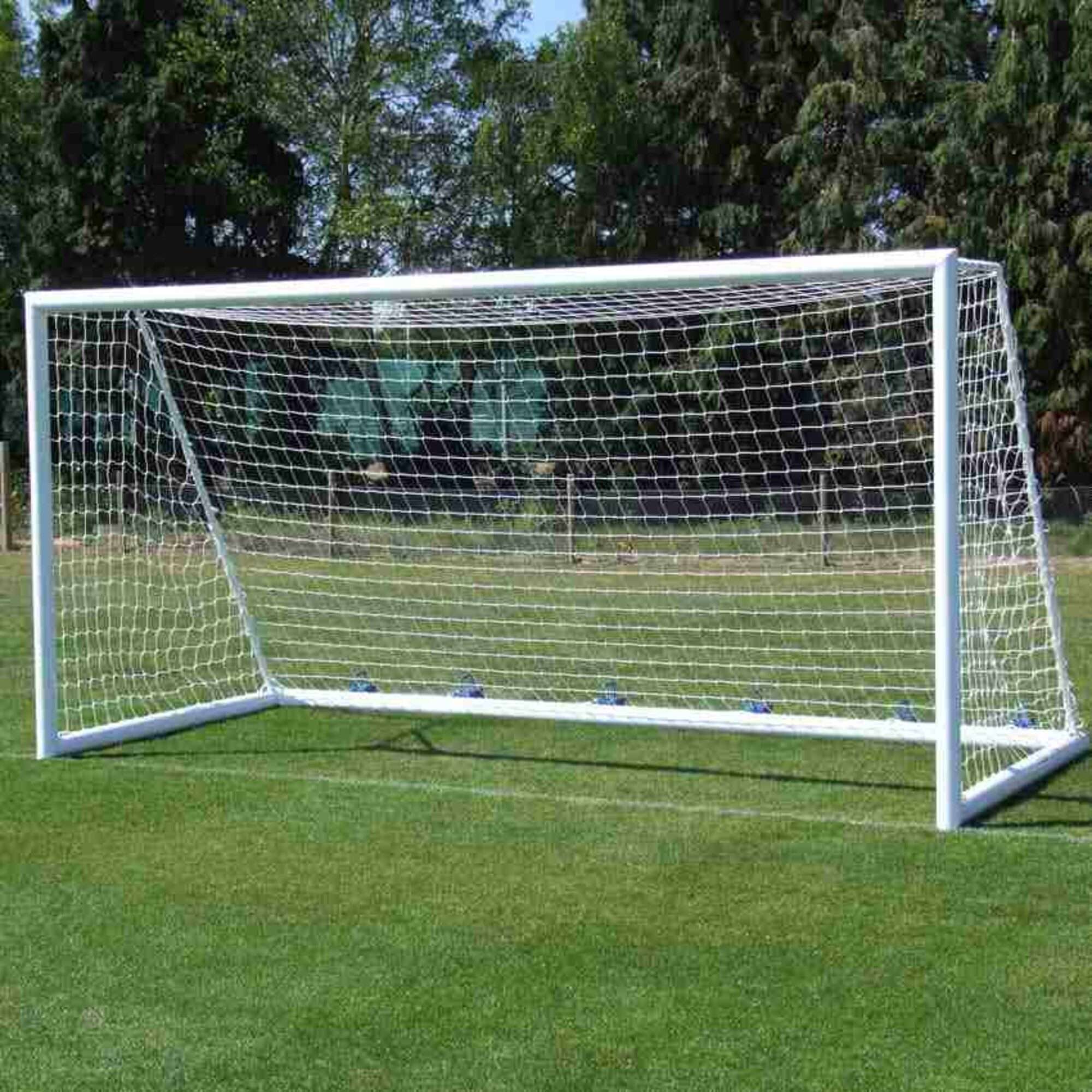 Image du produit : Fußballnetz 5 x 2 x 0,8 x 1,5 m - Farbe und Dicke nach Wahl!