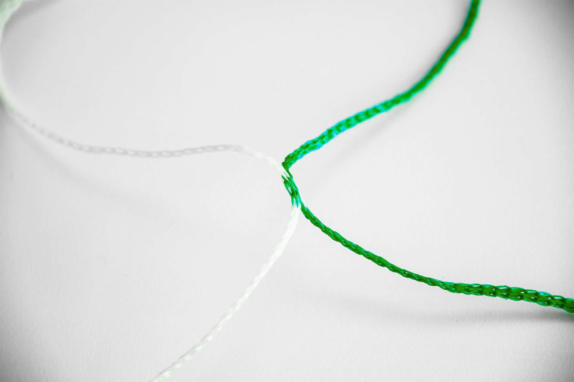 Image du produit : Fußballnetz 3x2m - Grün/Weiß