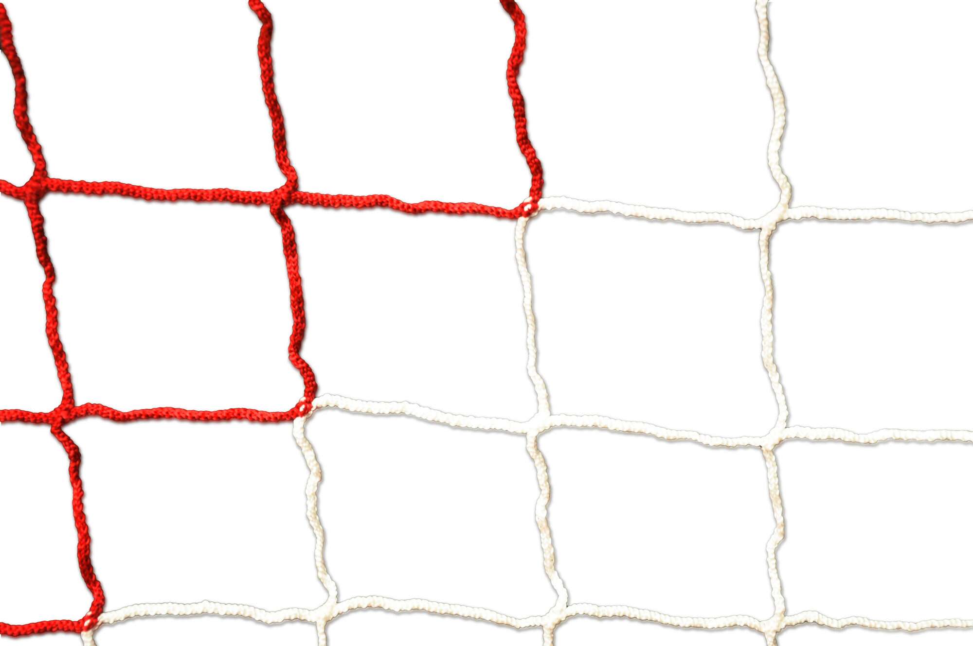 Image du produit : Fußballnetz - 3x2m - Rot/Weiß