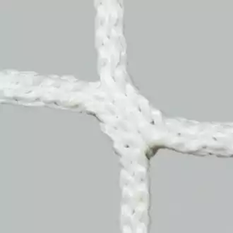 Fußballnetz 5 x 2 m weiß 3,5 mm